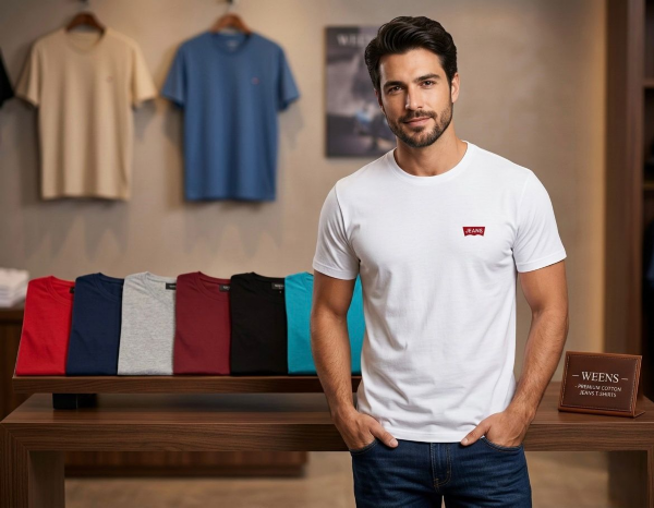 Bluzki męska Roz M-2XL, 1 kolor Paczka 12 szt.